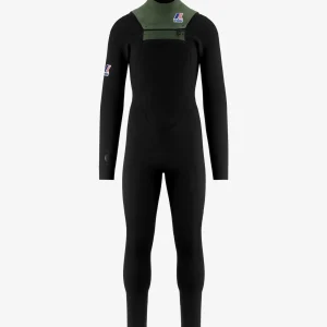 Lang Wetsuitzwart-Olijf>K-WAY Shop
