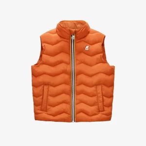 P. Valen Gewatteerd Warmorange Koper>K-WAY Flash Sale