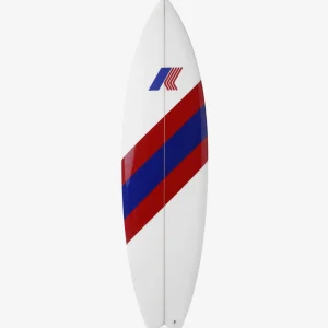 Vaagwit-Diagonale Streep Kway Kleur>K-WAY Flash Sale